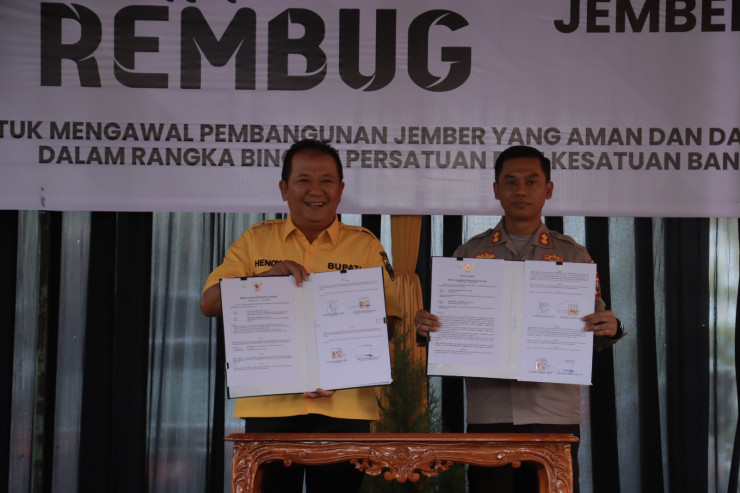 Kapolres Jember Resmikan Omah Rembuk, Wujud Sinergitas Bersama Forkopimda