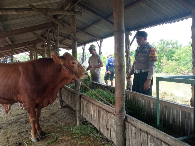 Kapolsek Tanggulangin Masifkan Anggotanya Turun ke Desa untuk Kawal Program Ketahanan Pangan