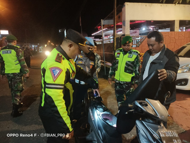 Sinergitas Jaga Kamtibmas, Polres Tulungagung Gelar Patroli Gabungan