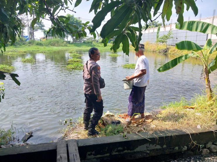 Pemanfaatan Lahan untuk Ketahanan Pangan Polresta Sidoarjo di Sidokare