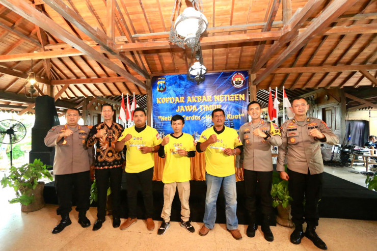 Bersama Polda Jatim Netizen se-Jawa Timur Gelar Deklarasi Bijak Bermedsos