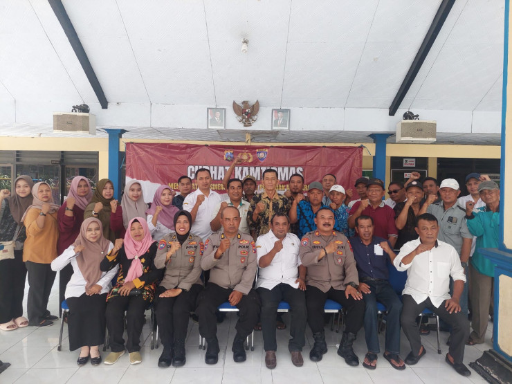 Polresta Sidoarjo Gelar Silaturahmi Kamtibmas di Krian, Pertajam Program Ketahanan Pangan