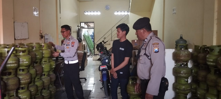 Polresta Malang Kota Bersama Disperindag Telusuri LPG Bersubsidi
